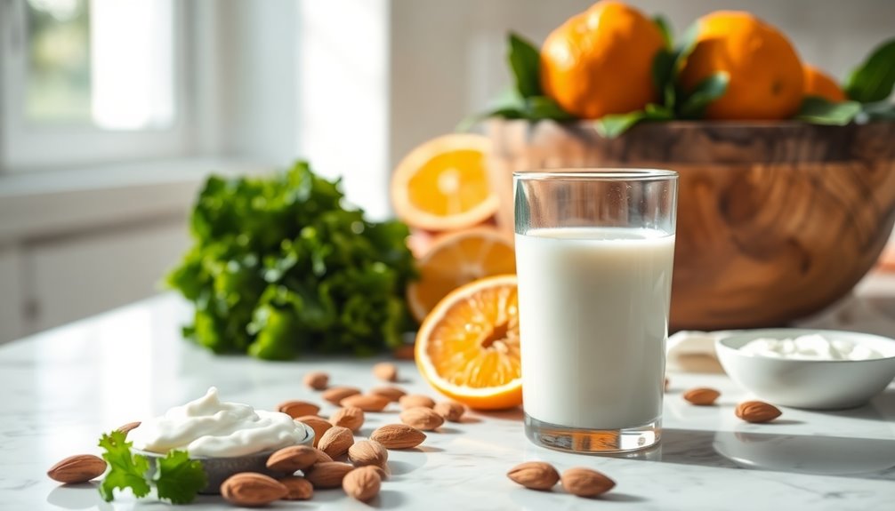 calcium supports bone health