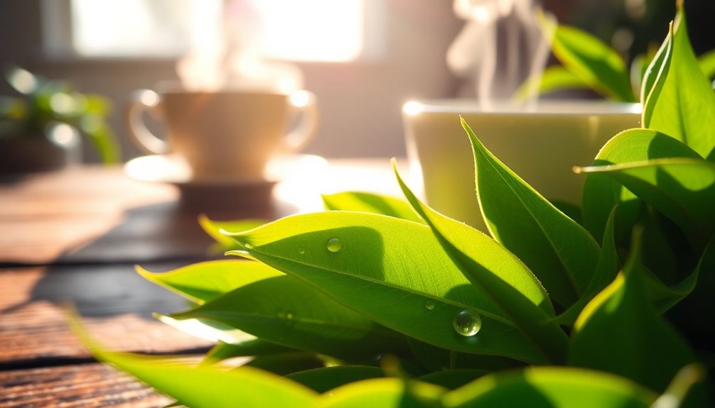 calming amino acid in tea