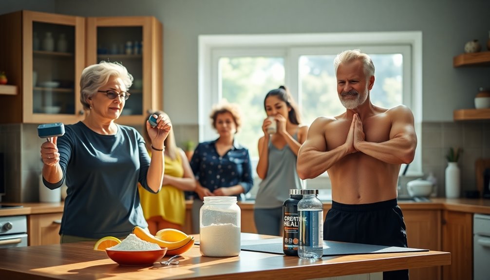 creatine benefits active individuals