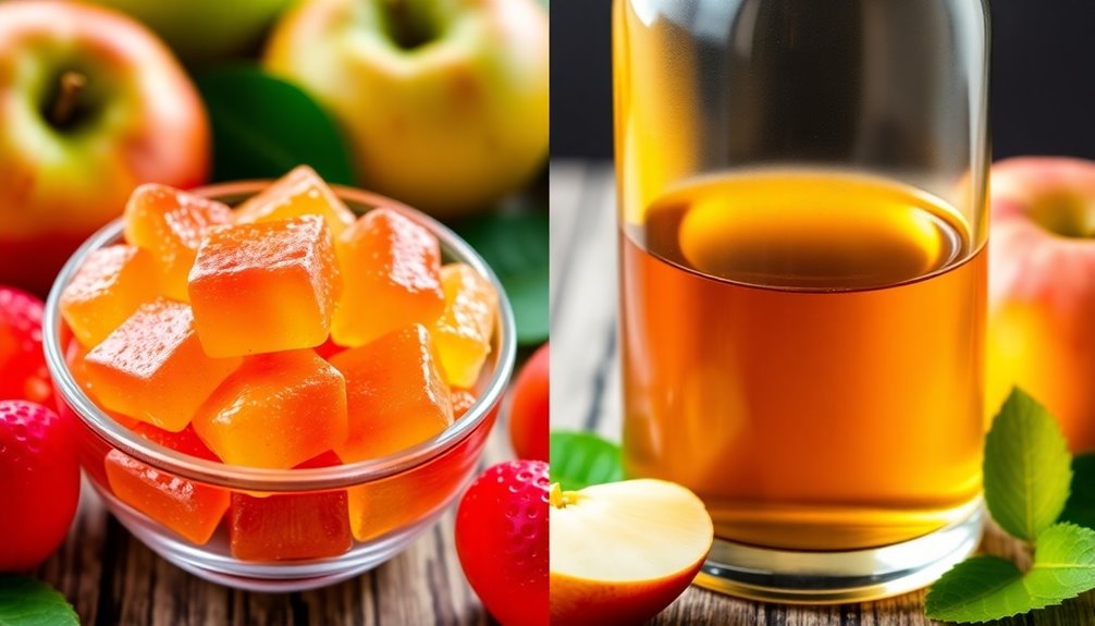 gummies vs liquid nutrients