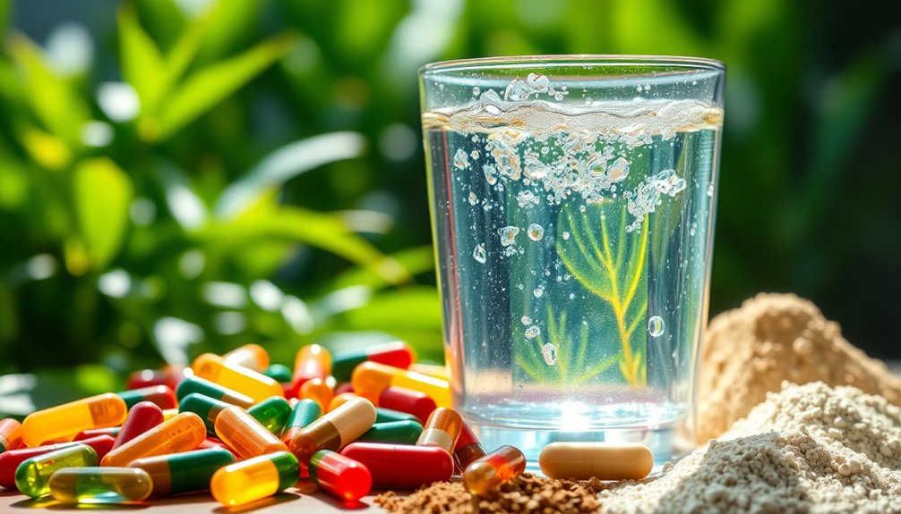 hydration enhances supplement efficacy