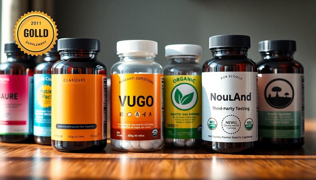 identifying quality supplement labels