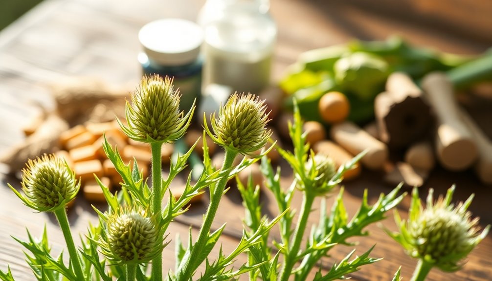 milk thistle supports liver health