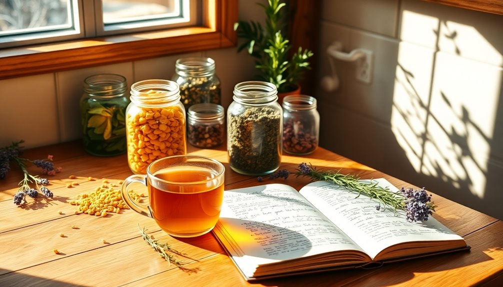 mood boosting winter herbs