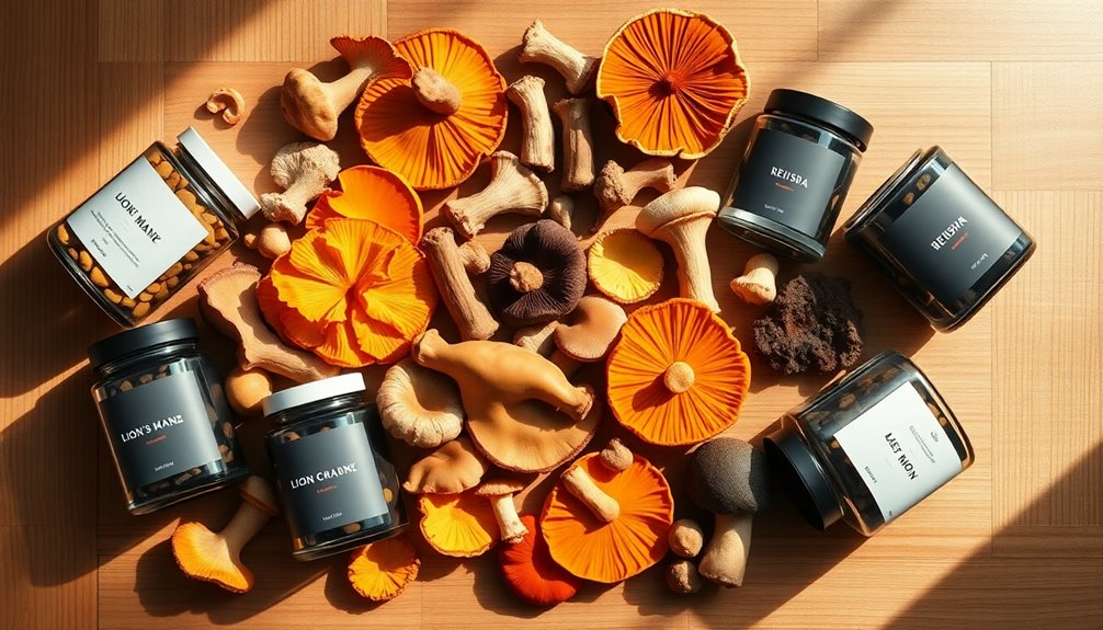 mushroom supplements boost immunity