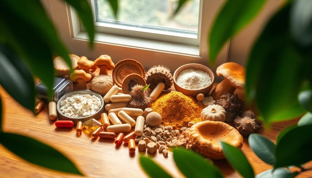 mushroom supplements enhance immunity