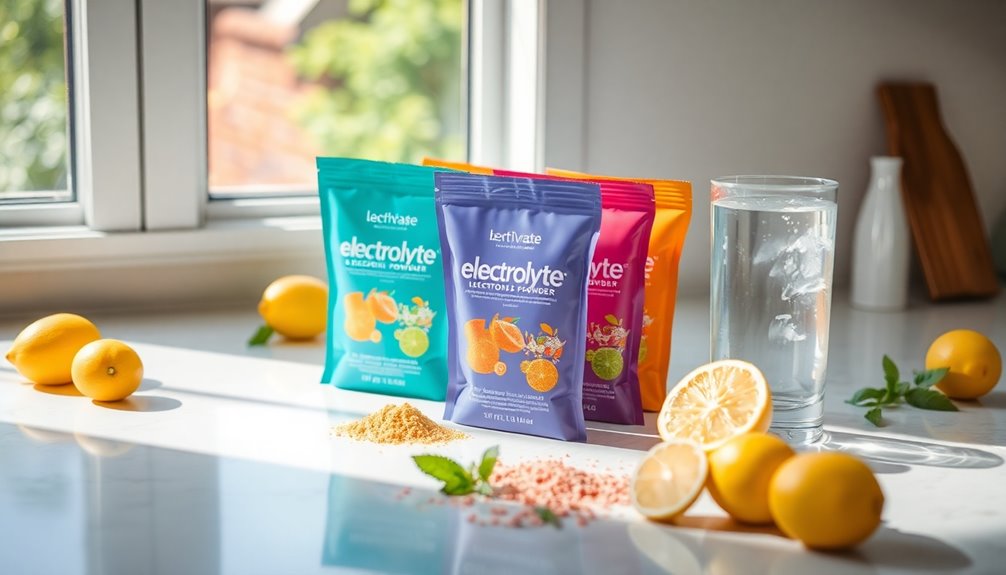 natural electrolyte powder options