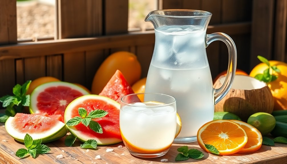 natural electrolyte rich foods