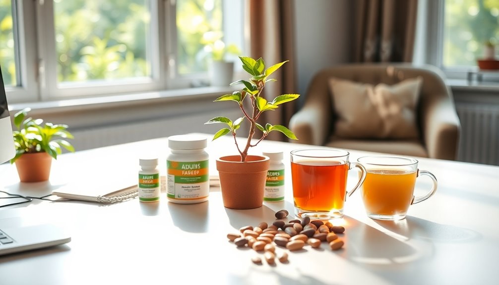 natural stress management herbs