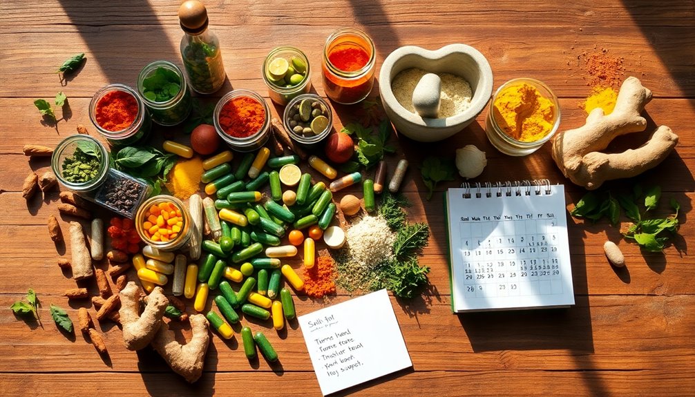 natural supplements timing guide