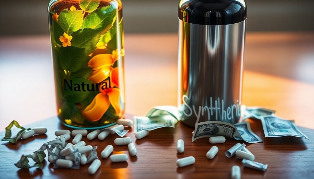 natural vs synthetic supplements