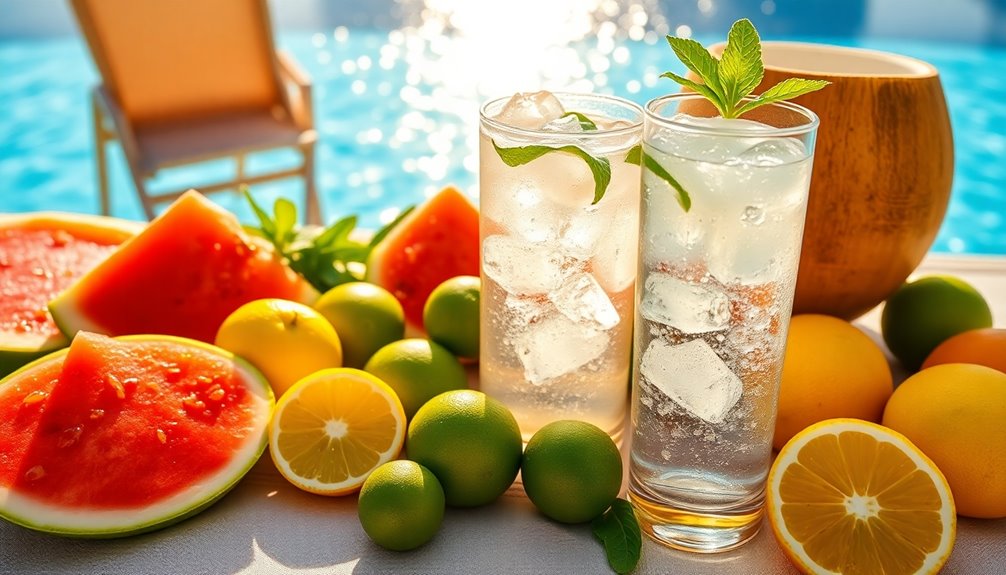 stay hydrated in heat