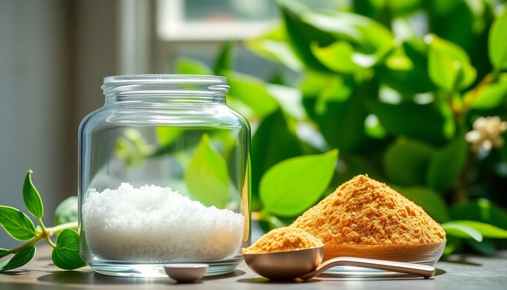 stevia and monk fruit sweetness