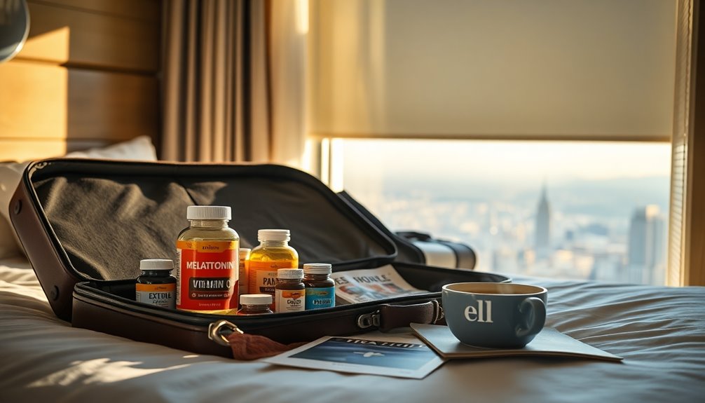 supplements alleviate travel sickness
