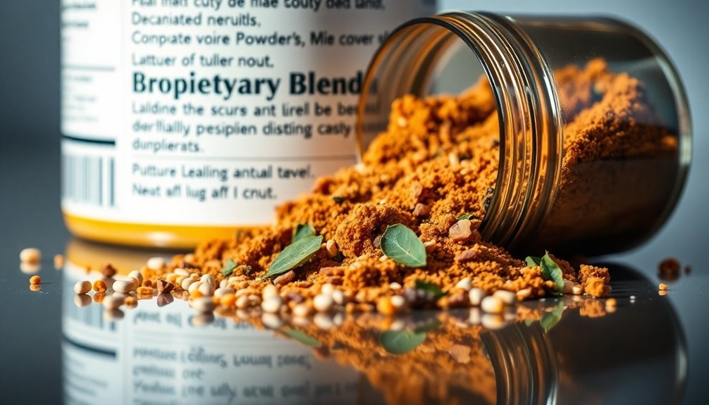understanding proprietary blends risks