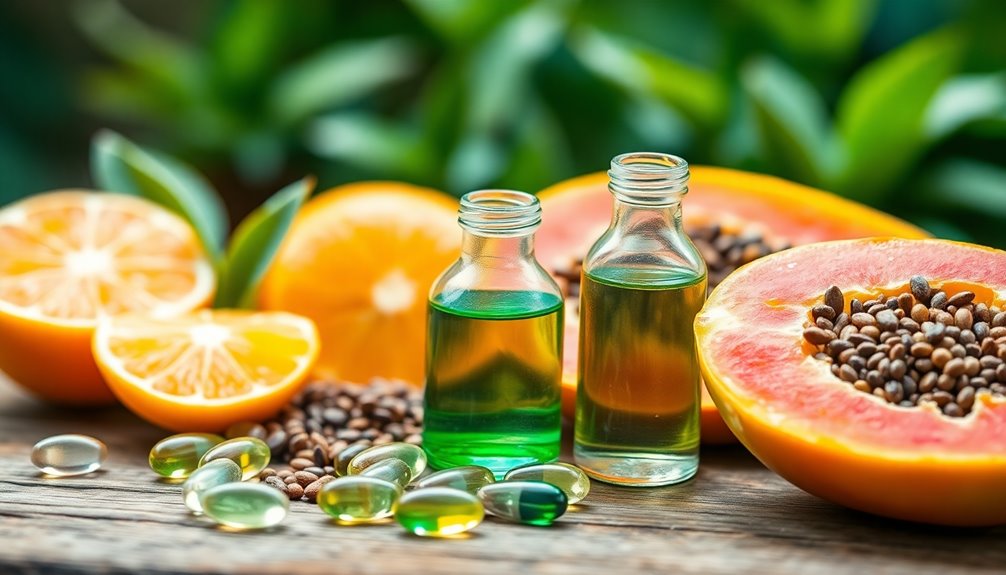 vitamins promote healthy skin