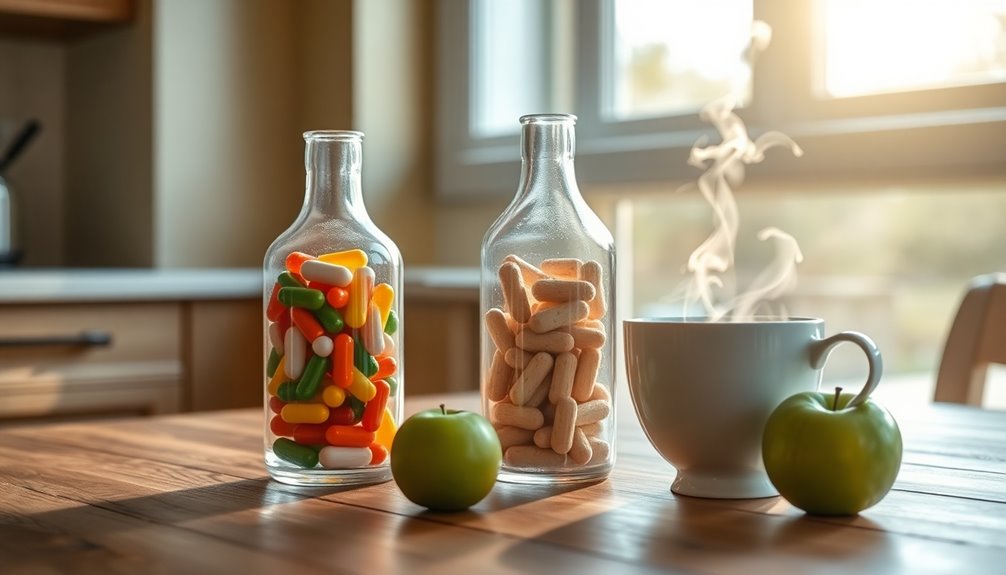 vitamins timing morning or night