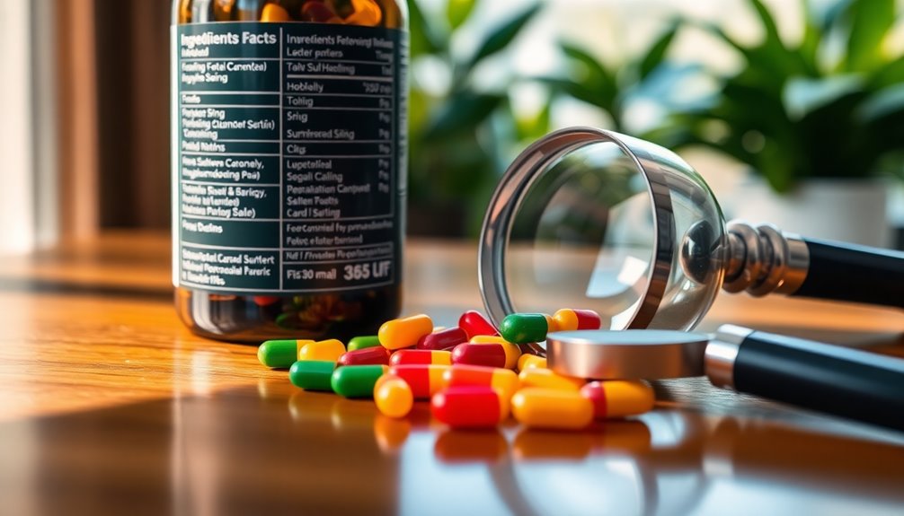 assess ingredient transparency carefully