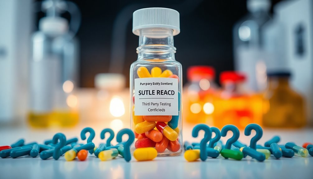 assessing supplement purity factors