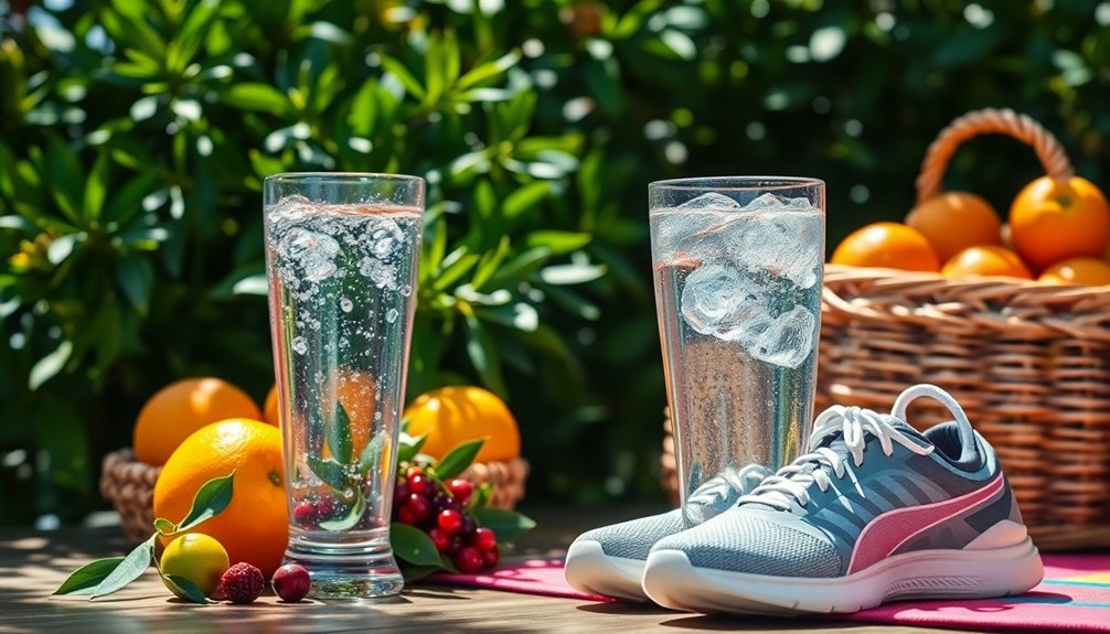 hydration enhances workout performance