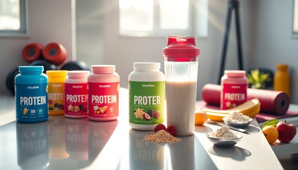 protein powder boosts fitness