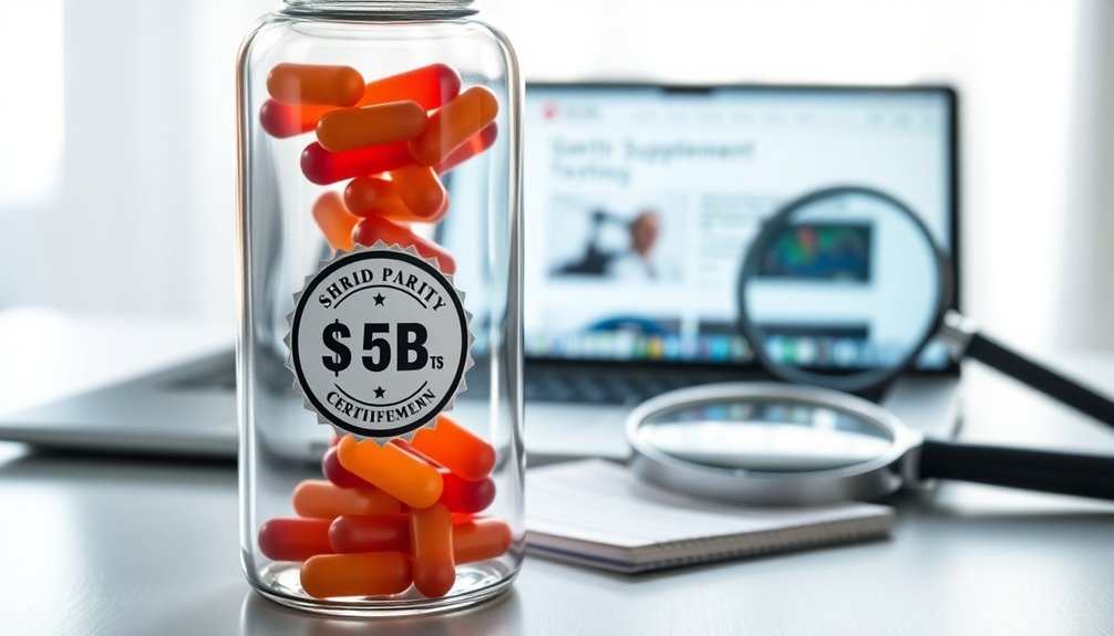 supplement testing and verification