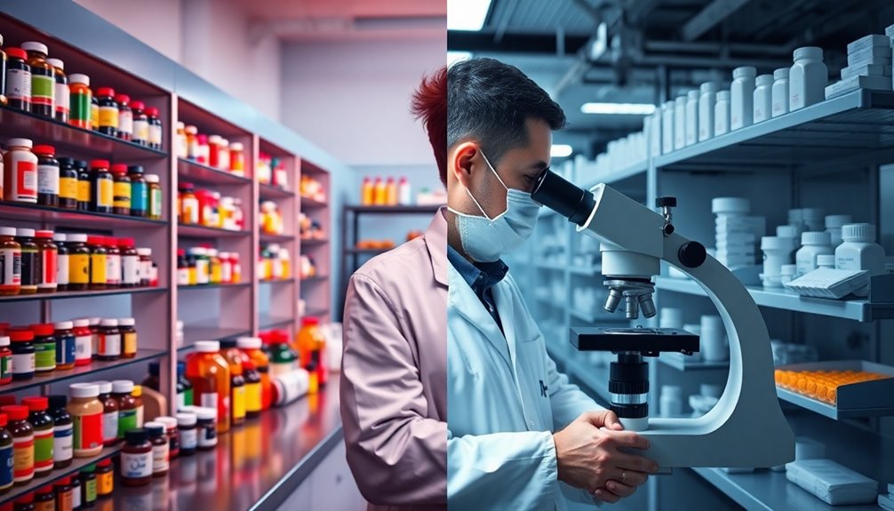 supplements versus pharmaceuticals explained