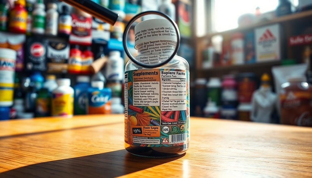 transparency in supplement labeling