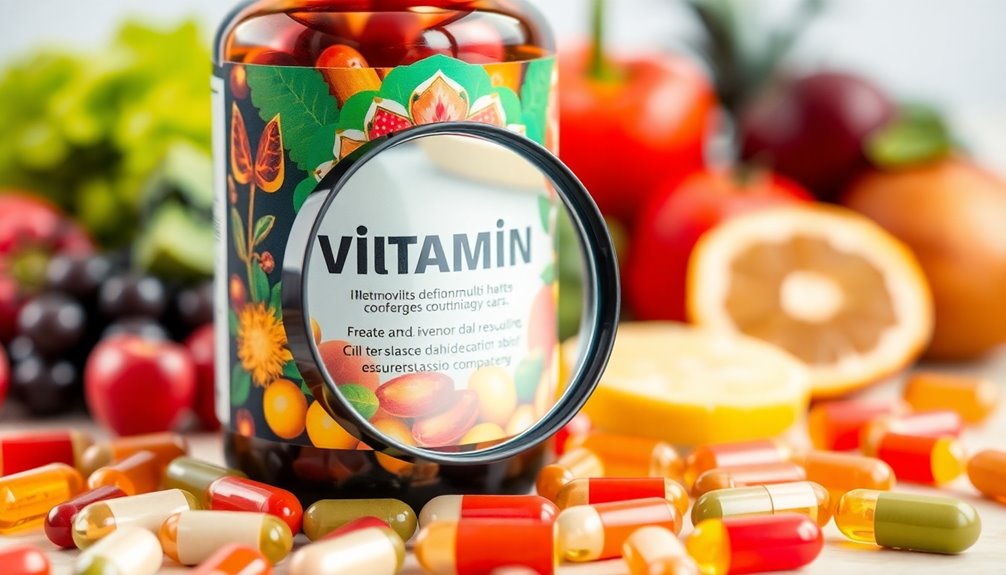 understanding multivitamin labels effectively