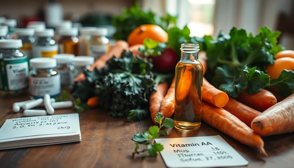 vitamin a benefits and dosages
