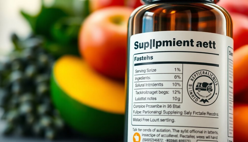 essential supplement label insights
