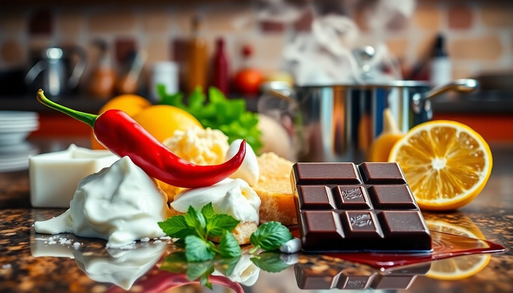 ingredient interactions impact cooking