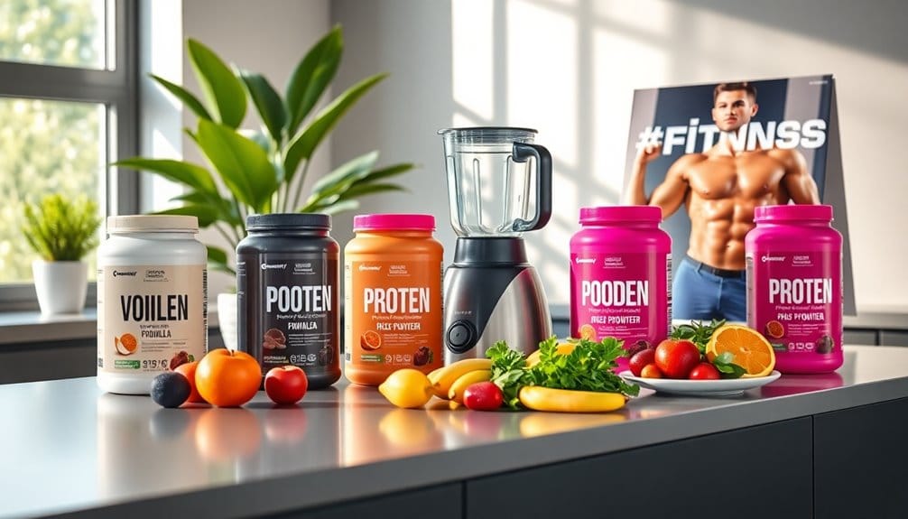 protein powders enhance fitness goals