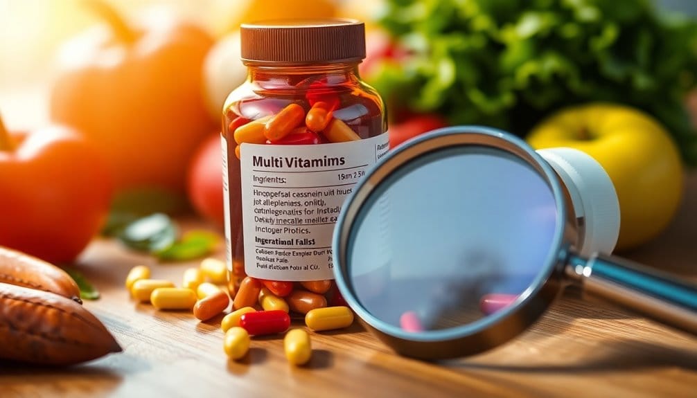 understanding multivitamin label essentials